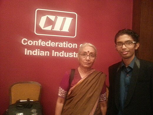 With Aruna Roy Ji